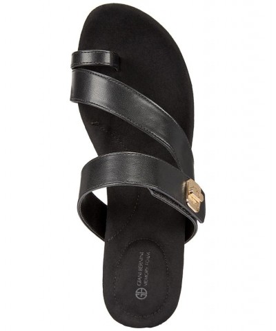 Rilleyy Footbed Flat Sandals Black $39.75 Shoes