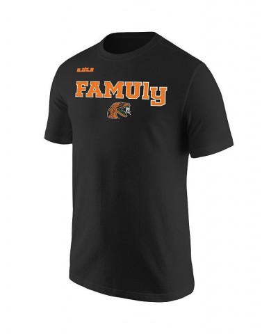 Men's x LeBron James Black Florida A&M Rattlers FAMUly Wordmark Collection Core T-shirt $16.23 T-Shirts