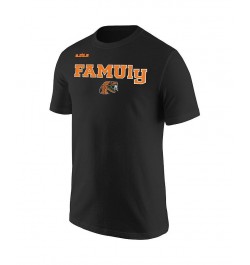 Men's x LeBron James Black Florida A&M Rattlers FAMUly Wordmark Collection Core T-shirt $16.23 T-Shirts