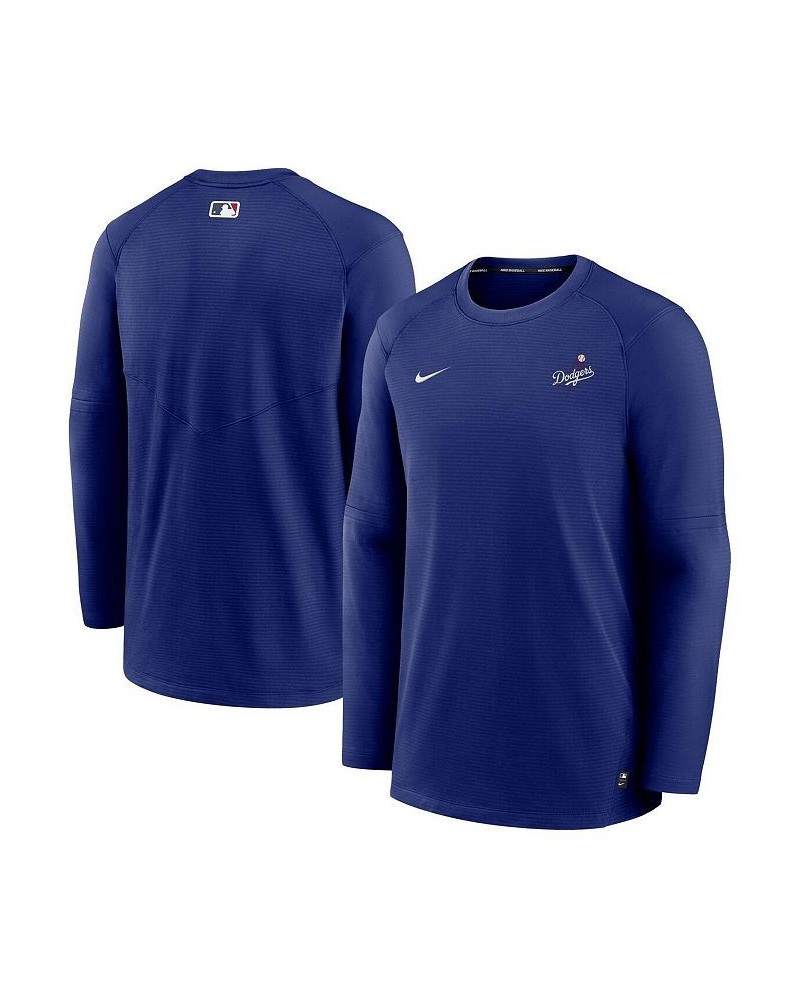 Men's Royal Los Angeles Dodgers Authentic Collection Logo Performance Long Sleeve T-shirt $45.89 T-Shirts