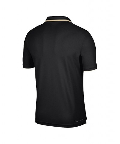 Men's Black Purdue Boilermakers Wordmark Performance Polo Shirt $29.90 Polo Shirts