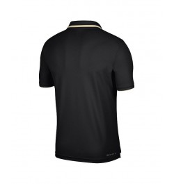 Men's Black Purdue Boilermakers Wordmark Performance Polo Shirt $29.90 Polo Shirts