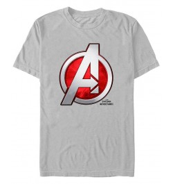 Men's Marvel Film Doctor Strange Movie 2 Avengers Logo Short Sleeve T-shirt Gray $19.59 T-Shirts