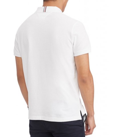 Men's Short-Sleeve Regular-Fit Logo Polo White $29.25 Polo Shirts