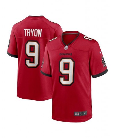 Men's Joe Tryon Red Tampa Bay Buccaneers 2021 Nfl Draft First Round Pick No. 32 Game Jersey $49.00 Jersey