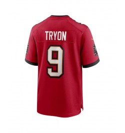 Men's Joe Tryon Red Tampa Bay Buccaneers 2021 Nfl Draft First Round Pick No. 32 Game Jersey $49.00 Jersey