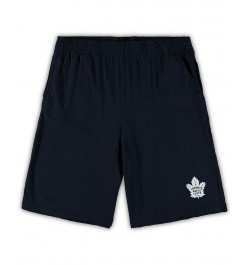 Men's Navy, Heathered Charcoal Toronto Maple Leafs Big and Tall T-shirt and Shorts Sleep Set $36.80 Pajama