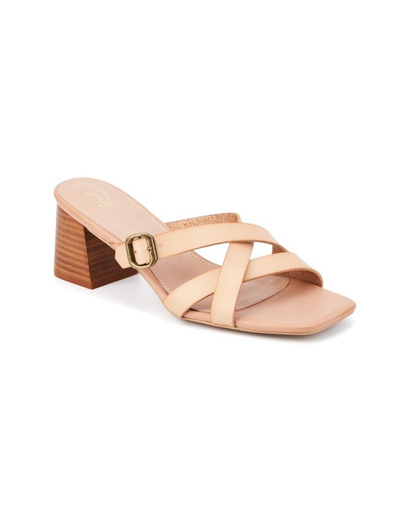 Fantasia Women's Burnished Sandal Tan/Beige $35.02 Shoes