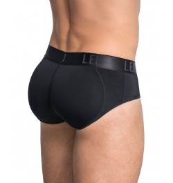 Men's Padded Butt Enhancer Brief Black $30.00 Underwear