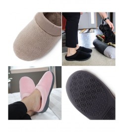 Microterry Pillowstep Slippers with Satin Trim Black $22.00 Shoes