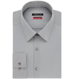 Men's Slim-Fit Flex Collar Stretch Solid Dress Shirt PD05 $16.88 Dress Shirts