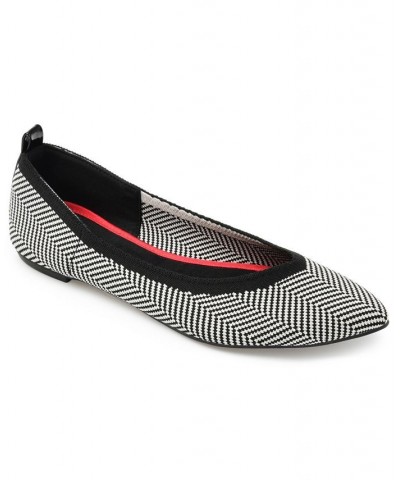 Women's Karise Soft Knit Flats PD04 $32.80 Shoes