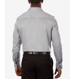 Men's Slim-Fit Flex Collar Stretch Solid Dress Shirt PD05 $16.88 Dress Shirts