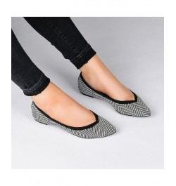 Women's Karise Soft Knit Flats PD04 $32.80 Shoes