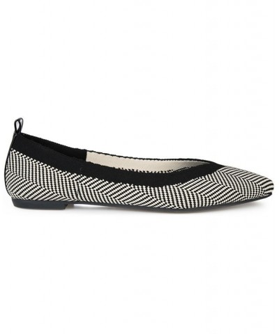 Women's Karise Soft Knit Flats PD04 $32.80 Shoes