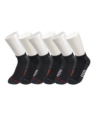 Men's Cushioned Low Cut Socks, Pack of 6 Multi $9.76 Socks