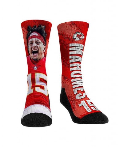 Men's and Women's Socks Patrick Mahomes Kansas City Chiefs Big Player Crew Socks $15.68 Socks