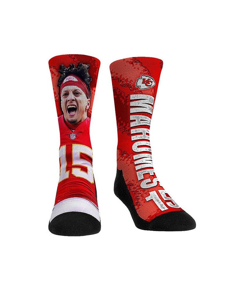 Men's and Women's Socks Patrick Mahomes Kansas City Chiefs Big Player Crew Socks $15.68 Socks