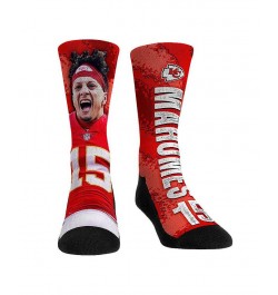 Men's and Women's Socks Patrick Mahomes Kansas City Chiefs Big Player Crew Socks $15.68 Socks