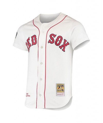 Men's David Ortiz White Boston Red Sox 2004 Cooperstown Collection Home Authentic Jersey $111.60 Jersey