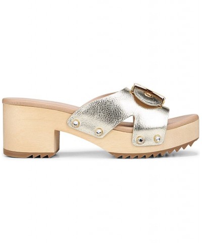 Women's Original Max Slides Gold $61.50 Shoes