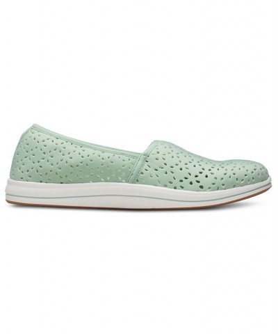 Women's Cloudsteppers Breeze Emily Perforated Loafer Flats PD02 $37.60 Shoes