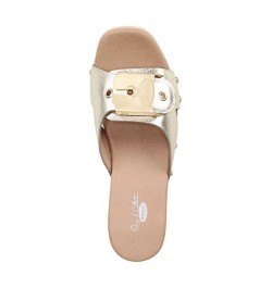 Women's Original Max Slides Gold $61.50 Shoes