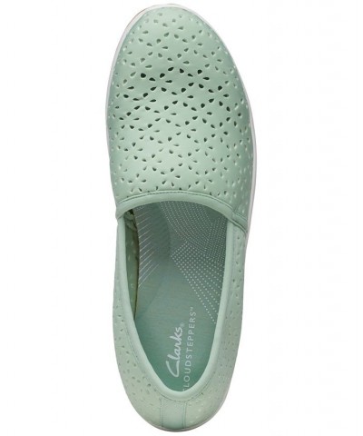 Women's Cloudsteppers Breeze Emily Perforated Loafer Flats PD02 $37.60 Shoes