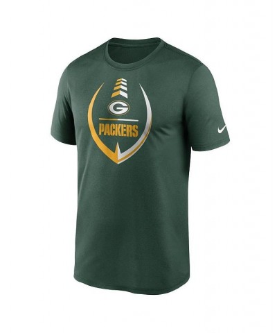 Men's Green Green Bay Packers Icon Legend Performance T-shirt $17.60 T-Shirts