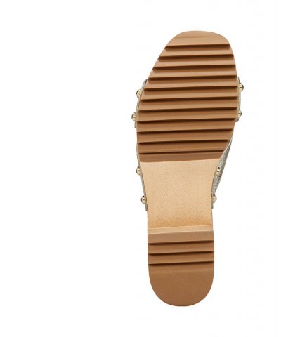 Women's Original Max Slides Gold $61.50 Shoes