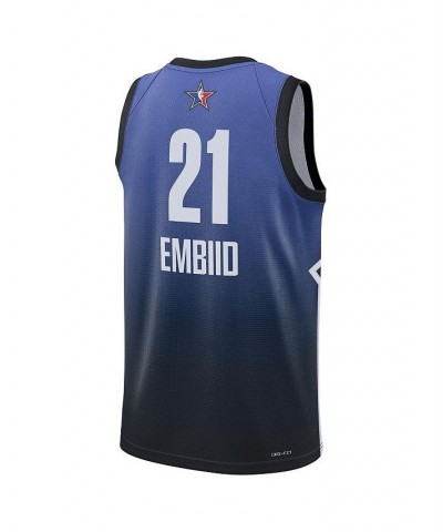 Men's Joel Embiid Blue 2023 NBA All-Star Game Swingman Jersey $51.99 Jersey