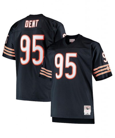 Men's Richard Dent Navy Chicago Bears Big and Tall 1985 Retired Player Replica Jersey $73.10 Jersey