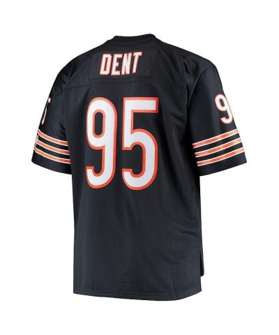 Men's Richard Dent Navy Chicago Bears Big and Tall 1985 Retired Player Replica Jersey $73.10 Jersey