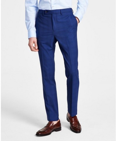 Men's Modern-Fit Stretch Suit Pants PD04 $26.00 Suits