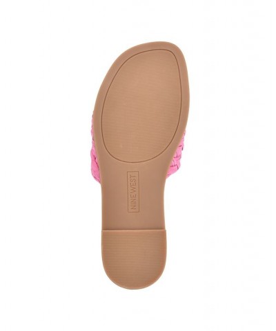 Women's Havah Slip-On Casual Flat Slide Sandals PD05 $36.49 Shoes