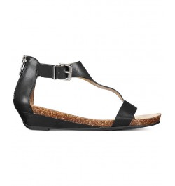 Women's Great Gal Wedge Sandals Navy $43.45 Shoes