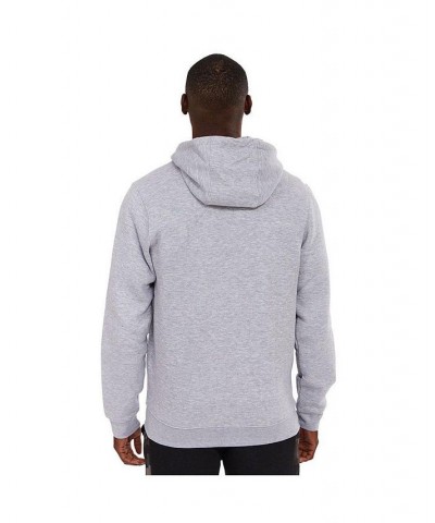 Mens Irving Recycled Cotton Zip Hoodie Gray $27.17 Sweatshirt