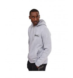 Mens Irving Recycled Cotton Zip Hoodie Gray $27.17 Sweatshirt