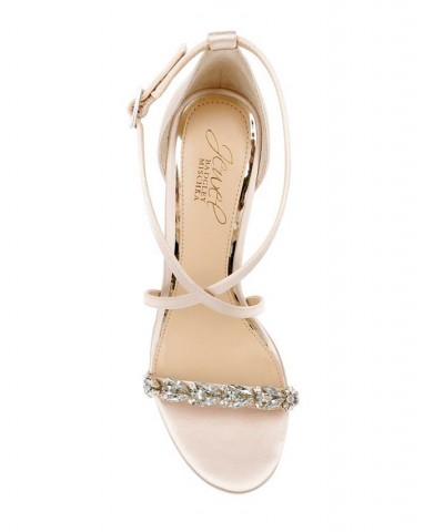 Daphne Evening Sandals Tan/Beige $46.44 Shoes