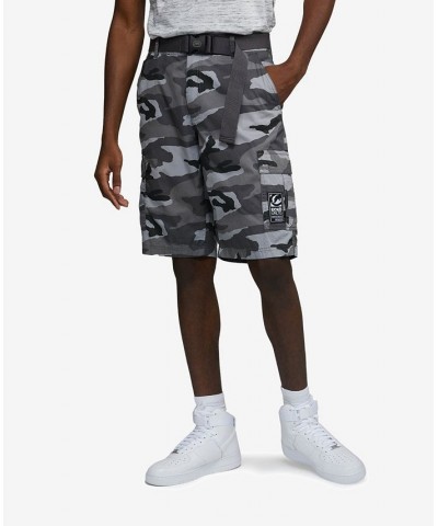 Men's Rewind Belted Cargo Shorts PD02 $27.26 Shorts