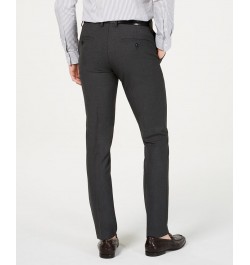 Men's Gabardine Skinny/Extra-Slim Fit Performance Stretch Flat-Front Dress Pants PD02 $19.68 Pants