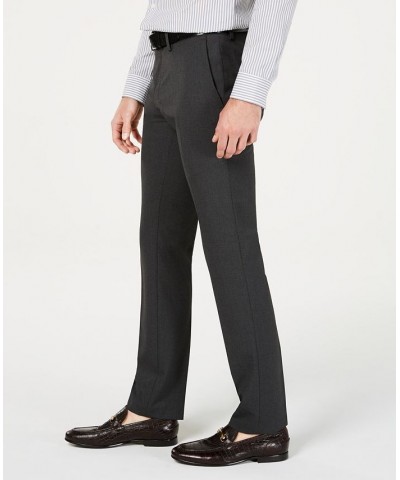 Men's Gabardine Skinny/Extra-Slim Fit Performance Stretch Flat-Front Dress Pants PD02 $19.68 Pants