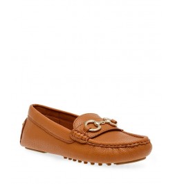 Women's Chrystie Moccasin Flats Yellow $47.52 Shoes