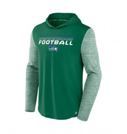 Men's Branded Green Seattle Seahawks Future Talent Pullover Hoodie $26.32 Sweatshirt