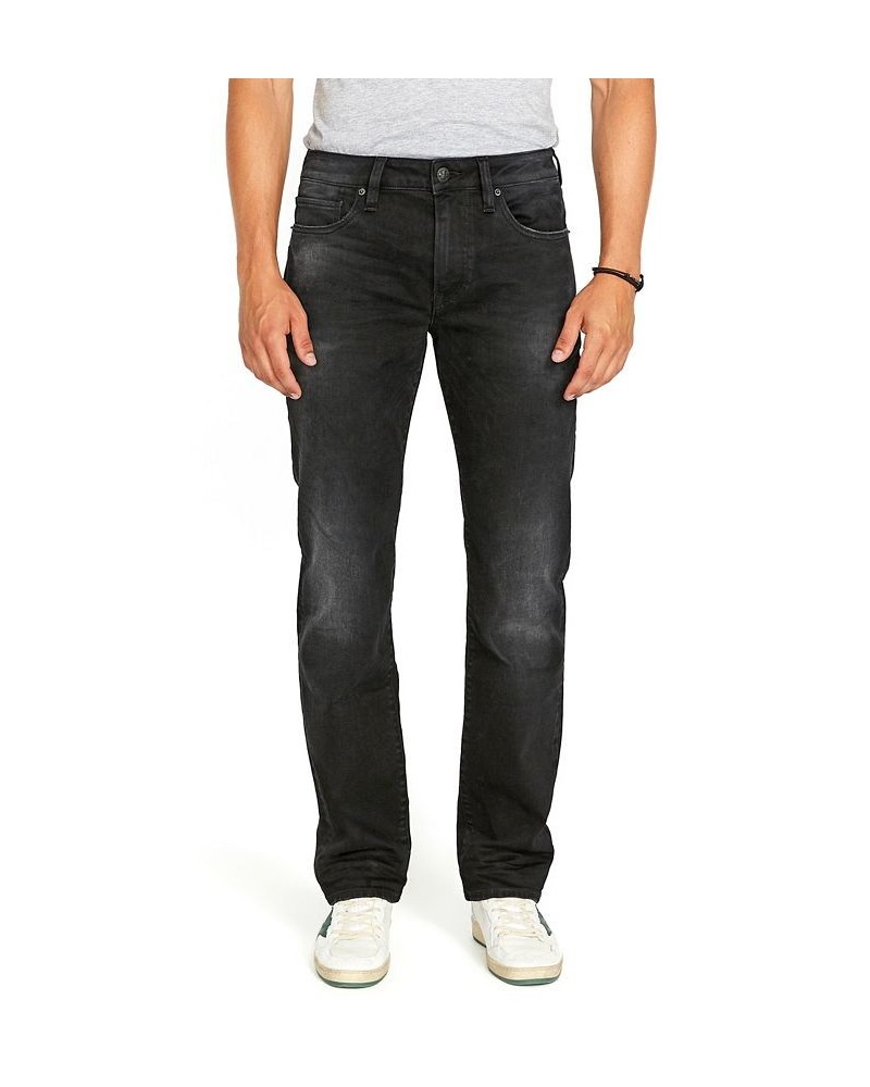 Men's Straight Six Stretch Jeans Black $32.13 Jeans