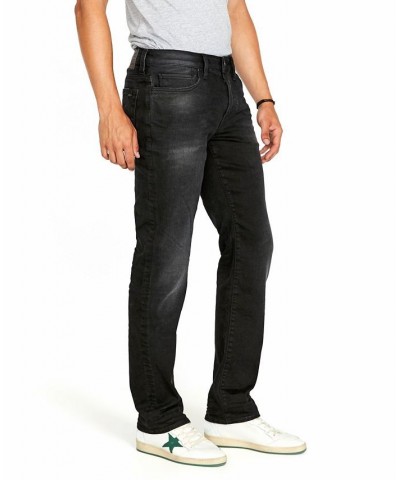 Men's Straight Six Stretch Jeans Black $32.13 Jeans