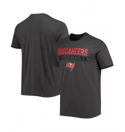 Men's '47 Charcoal Tampa Bay Buccaneers Dark Ops Super Rival T-shirt $17.64 T-Shirts