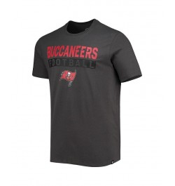 Men's '47 Charcoal Tampa Bay Buccaneers Dark Ops Super Rival T-shirt $17.64 T-Shirts