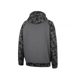 Men's Charcoal Alabama Crimson Tide OHT Military-Inspired Appreciation Camo Stack Raglan Pullover Hoodie $33.79 Sweatshirt