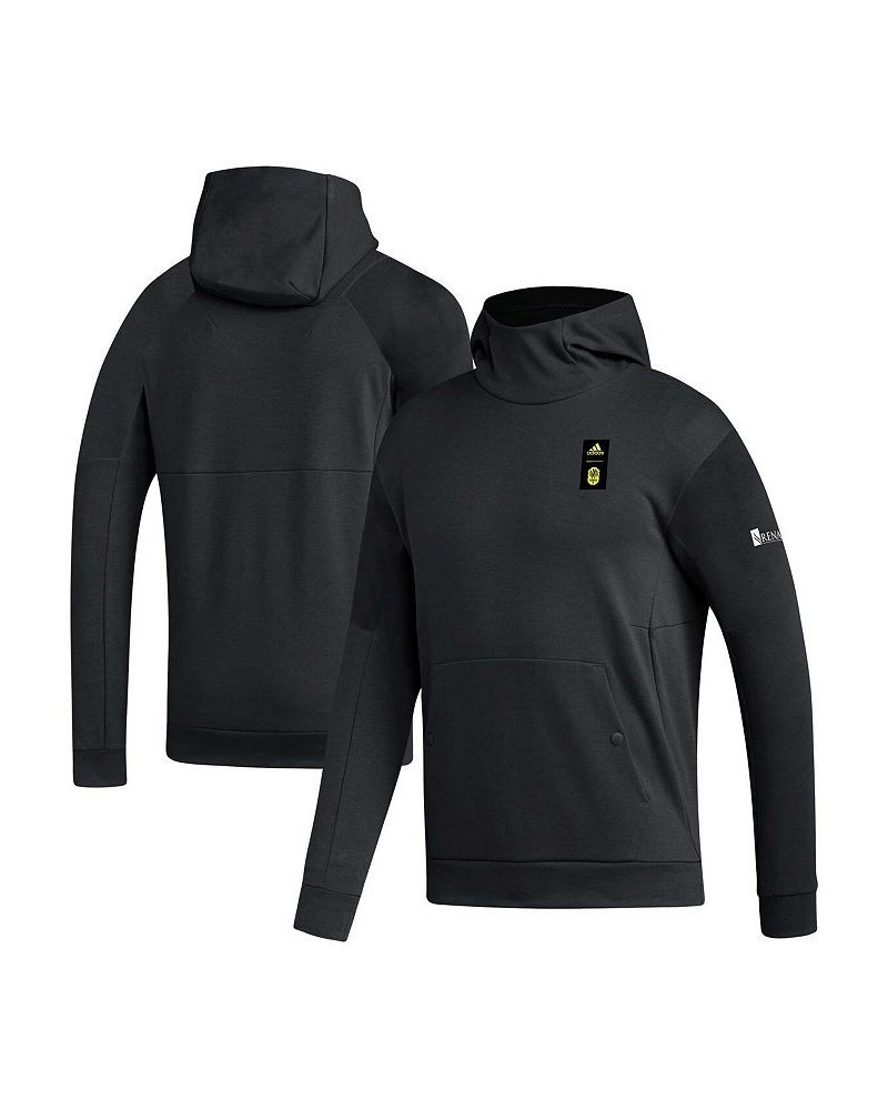 Men's Black Nashville SC Travel Pullover Hoodie $42.00 Sweatshirt